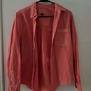 Linen Style Button up